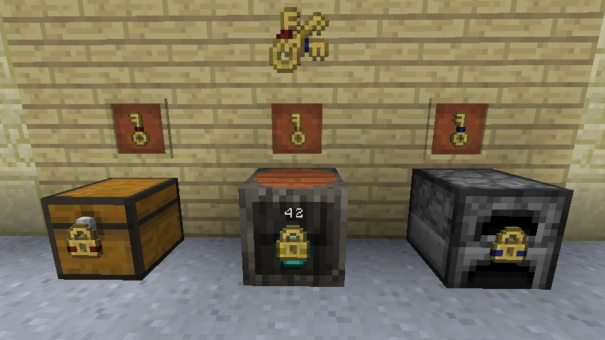 minecraft locked chest